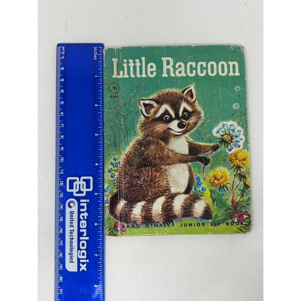 Rand McNally Junior Elf Book — Little Raccoon (No. 8081)